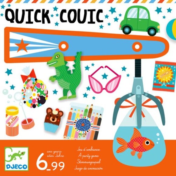 New & Sealed Djeco Game-Quick Couic Fun Family & Party Game😄6+ - Picture 1 of 10